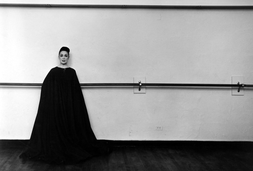 Martha Graham, New York City, 1961, Silver Gelatin Photograph