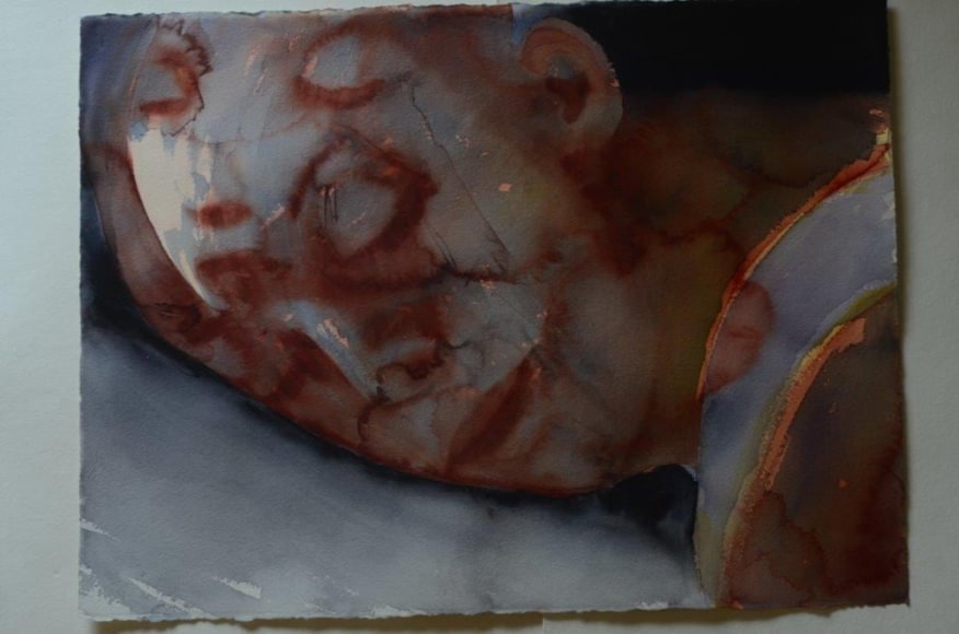 Dream, 2015, Watercolor on paper