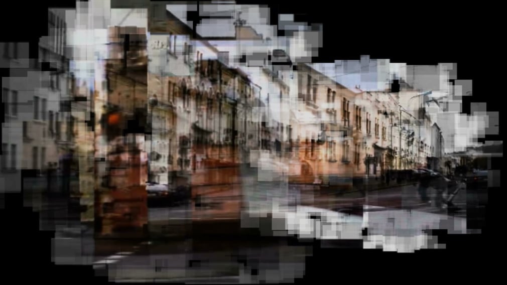 Still from the video&nbsp;Urban Surfing / Light 1, 5 min, video HD