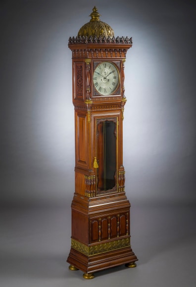 Tall Case Clock in the Aesthetic Taste, about 1882