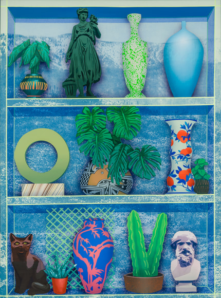 Robert Minervini (b. 1981), &quot;In Search of Solitude,&quot; 2020&ndash;21. Acrylic on canvas, 44 x 32 in.