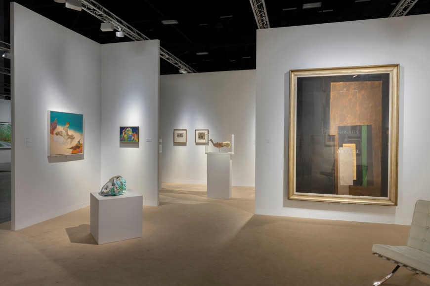 Installation view of Hirschl &amp; Adler Modern at Art Basel Miami Beach, Miami Beach Convention Center, November 30&ndash;December 4, 2021