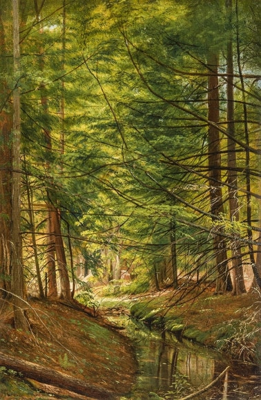 Jervis McEntee (18281891) River in the Forest Galleries Inventory