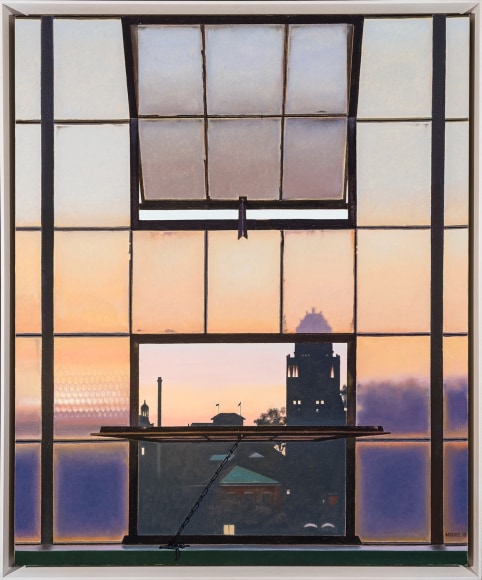 John Moore (b. 1941), Two Flags, 2018