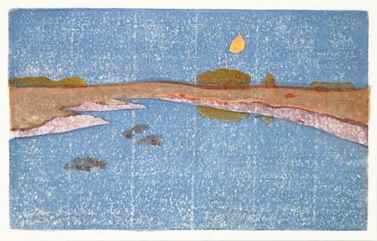 Arthur Wesley Dow (1857-1922), Marsh Creek, about 1914