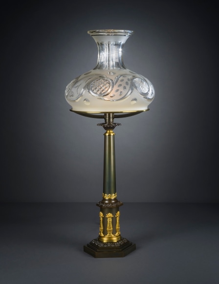 Sinumbra Lamp, after 1826, English, probably Birmingham