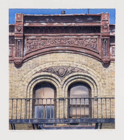 Frederick Brosen (b. 1954), Second Avenue & 77th Street, 2017