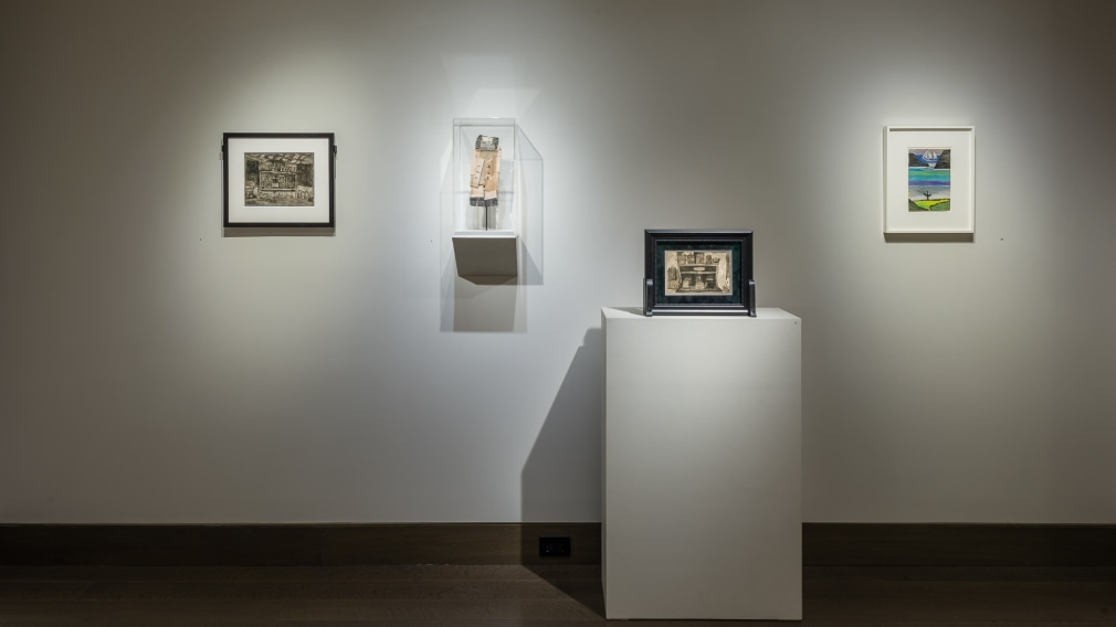 "Self-Taught Artists at the Crossroads of Fact and Fiction," installation view