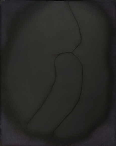 No. 45-1961, 1961 Magna acrylic on canvas, 53 7/8 x 43 in.