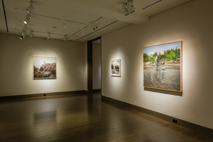 Colin Hunt, The Land is a Body, installation