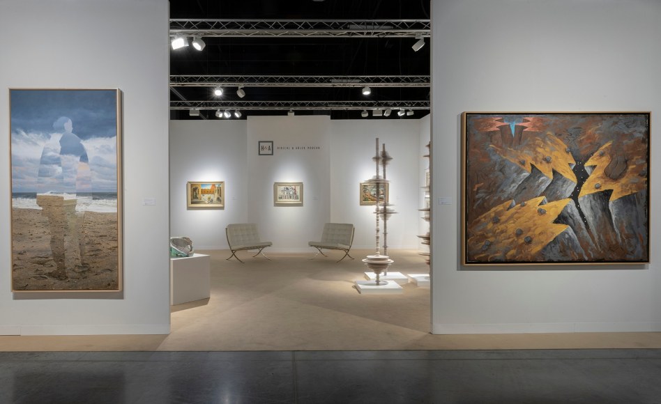 Installation view of Hirschl &amp; Adler Modern at Art Basel Miami Beach, Miami Beach Convention Center, November 30&ndash;December 4, 2021
