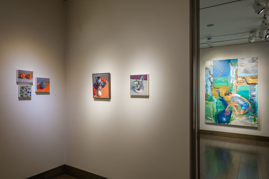 installation view of Amy Weiskopf "Recent Paintings" at Hirschl & Adler Modern, New York