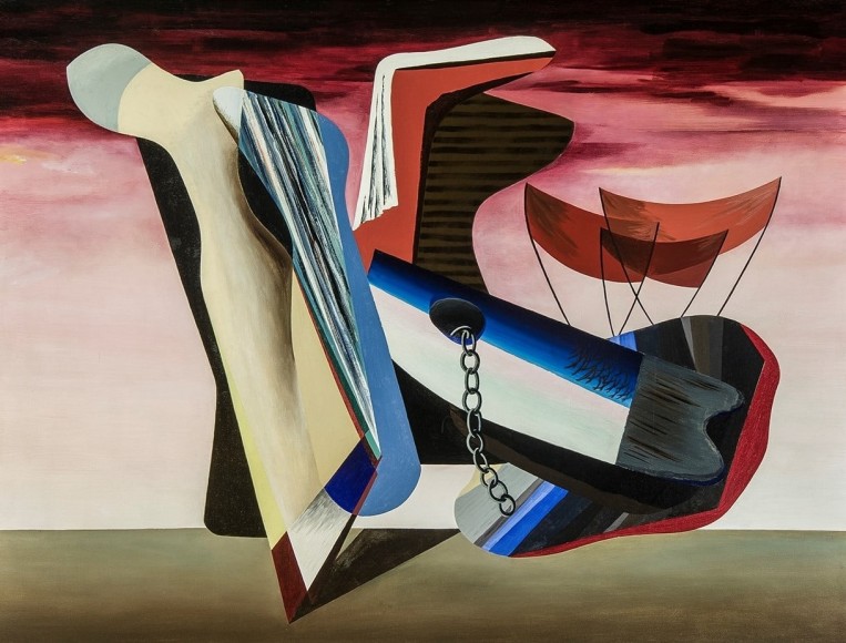 CHARLES HOUGHTON HOWARD (1899–1978), Bouquet, 1932. Oil on canvas, 31 x 41 in.