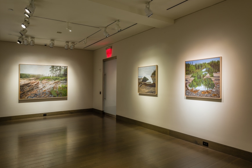 Colin Hunt, The Land is a Body, installation