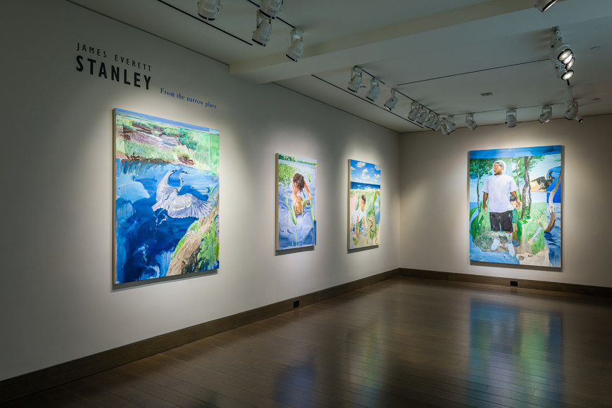 installation view of James Everett Stanley "From the narrow place" at Hirschl & Adler Modern, New York
