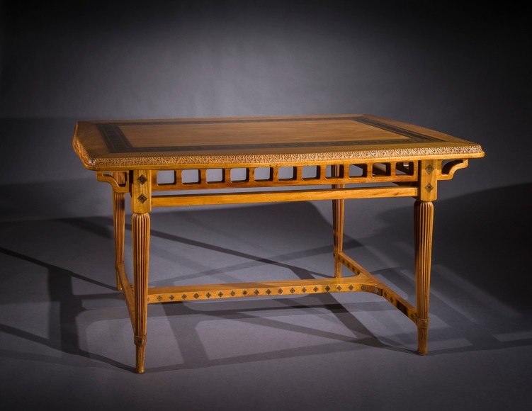 Tiffany Glass & Decorating Company, New York (active 1892-1902), Library Table, about 1891-93