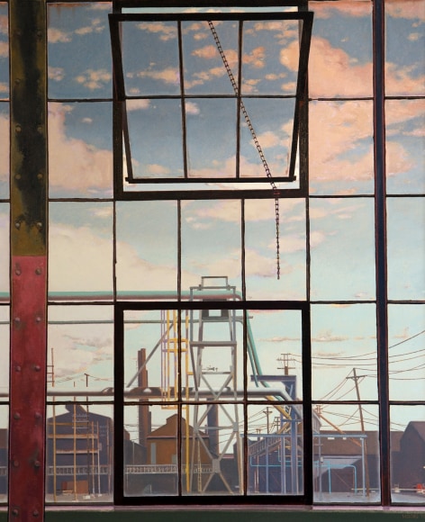 JOHN MOORE (b. 1941), Early Afternoon, 2019. Oil on canvas, 44 x 36 in.
