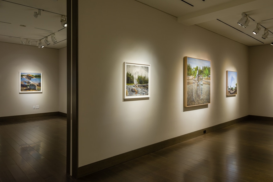 Colin Hunt, The Land is a Body, installation