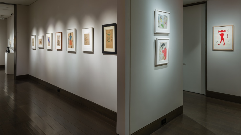 "Self-Taught Artists at the Crossroads of Fact and Fiction," installation view