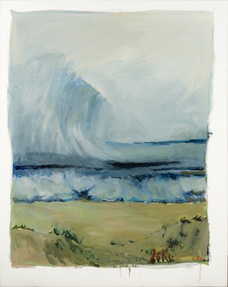 Cornelia Foss (b. 1931), &quot;Storm,&quot; 2024. Oil on canvas, 60 x 48 in.