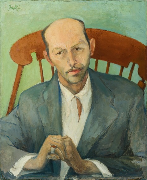 Franz Kline (1910–1962), "Portrait of I. D. Orr," 1941. Oil on canvas, 21 x 17 1/4 in.