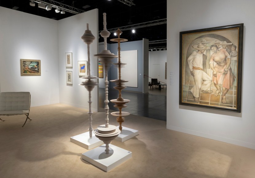 Installation view of Hirschl &amp; Adler Modern at Art Basel Miami Beach, Miami Beach Convention Center, November 30&ndash;December 4, 2021
