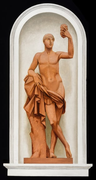 BERNARD BOUTET DE MONVEL (1881–1949), Four Trompe l’Oeil Paintings of Roman Deities for the Home of Mary Benjamin Rogers, Paris: Bacchus, 1928–29. Oil on canvas mounted on Masonite, 60 5/8 x 31 1/2 in.
