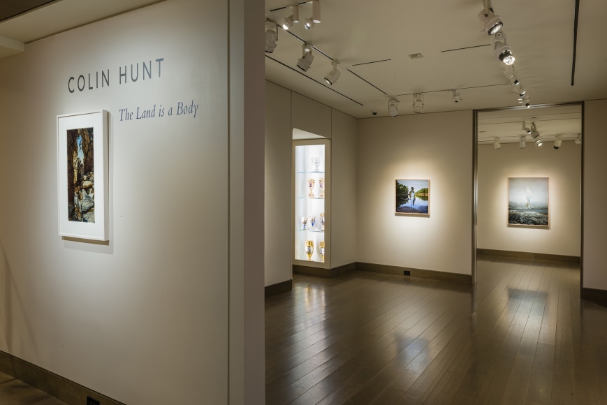 Colin Hunt, The Land is a Body, installation