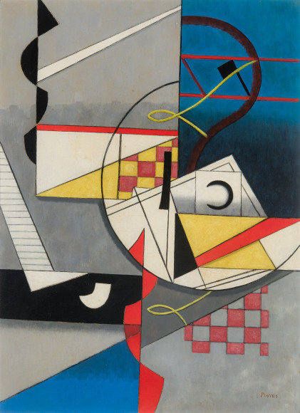 GEORGE L. K. MORRIS (1905&ndash;1975), &quot;Floor Show,&quot; 1947. Oil on canvas, 30 1/4 x 22 1/4 in.