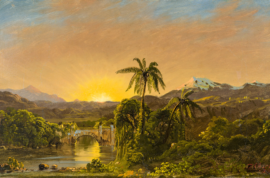 Frederic Edwin Church (1826&ndash;1900), Sketch at Chimborazo, about 1854