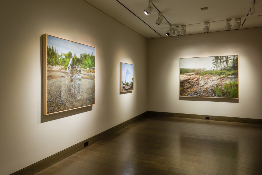 Colin Hunt, The Land is a Body, installation