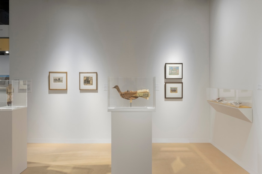 Installation view of Hirschl &amp; Adler Modern at Art Basel Miami Beach, Miami Beach Convention Center, November 30&ndash;December 4, 2021