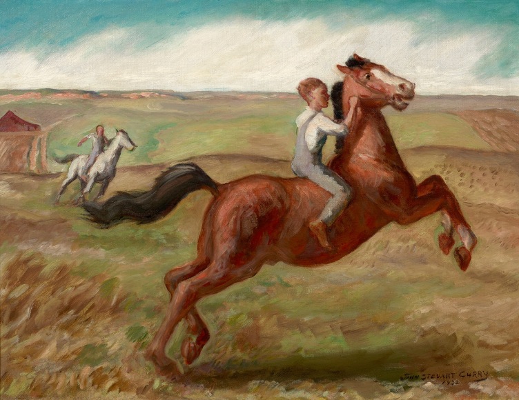 John Steuart Curry (1897-1946), Spring Morning, 1932