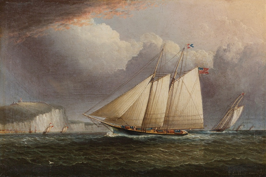 James E. Buttersworth (1817-1894), The Palmer: A pair of paintings, circa 1870- 75