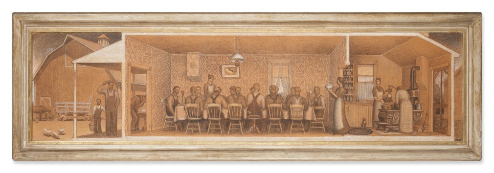 figures in an interior