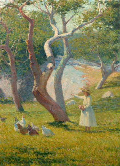 landscape with figure