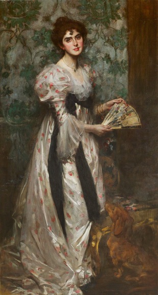 James Jebusa Shannon (1862-1923), Mrs. Harold Burke, circa 1898
