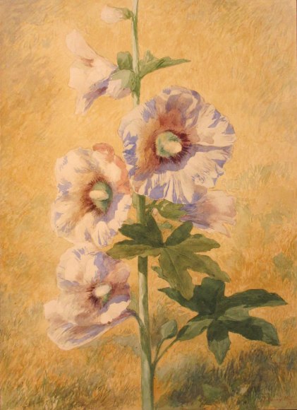 John Henry Hill (1839-1922), Hollyhock, 1873