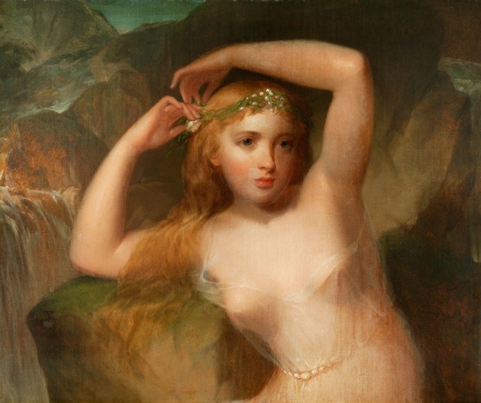 Thomas Sully (1783‑1872), Sea Nymph, circa 1830-1840s
