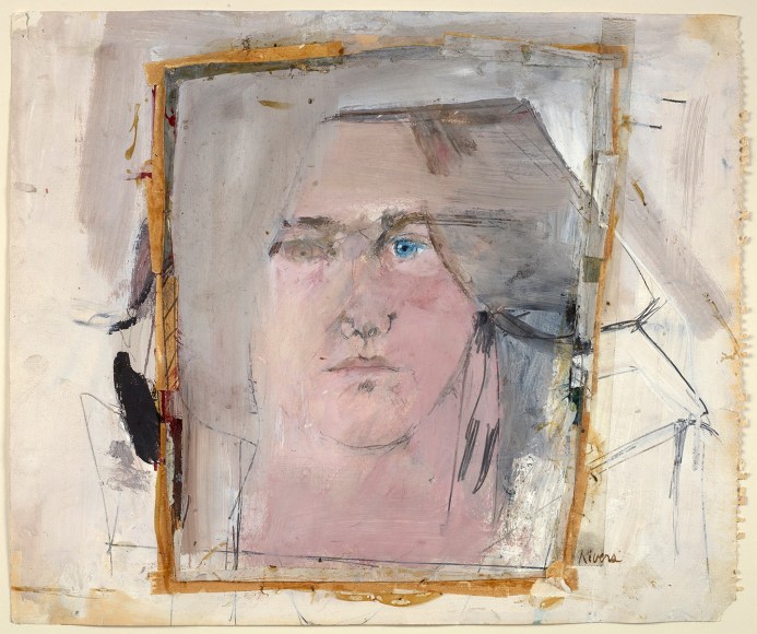 Larry Rivers (1923-2002), Clarice with a Blue Eye: The Artist&#039;s Wife, 1961&nbsp;&nbsp;