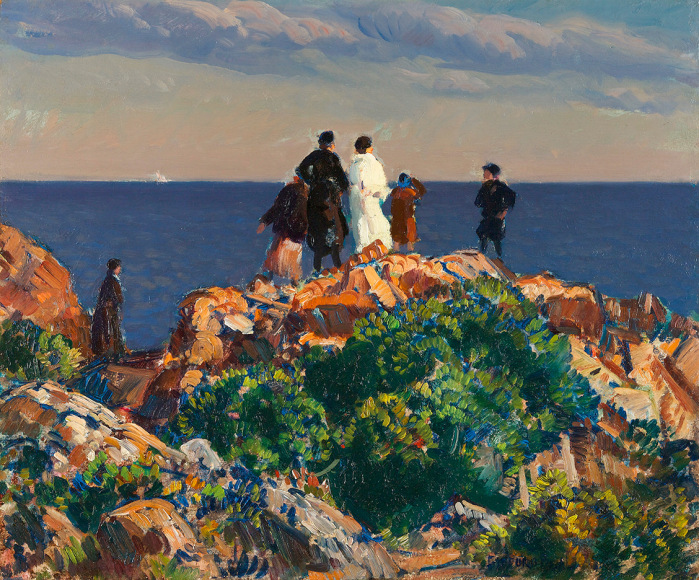 Gifford Beal (1879-1956)&nbsp;, Bass Rocks, Gloucester, circa 1923-30