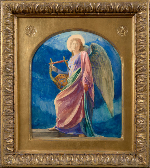 angel with harp
