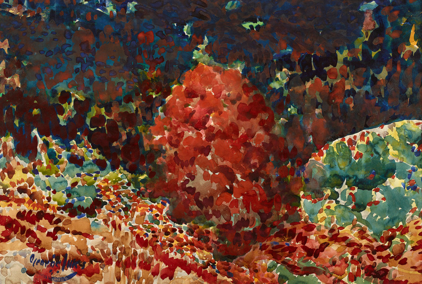 George Benjamin Luks (1867-1933), Autumn, circa 1925