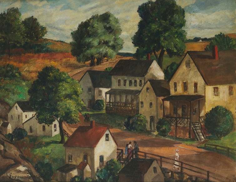 Eugene Edward Speicher (1883-1962), Kingston, NY, circa 1935