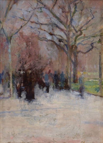 Theodore Robinson (1852-1896), Union Square, circa 1893-1895