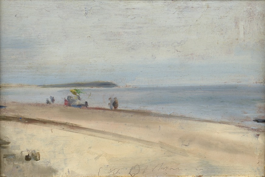 beach scene