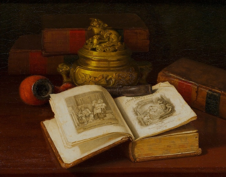 Claude Raguet Hirst (1855-1942), The Title Page, circa 1916