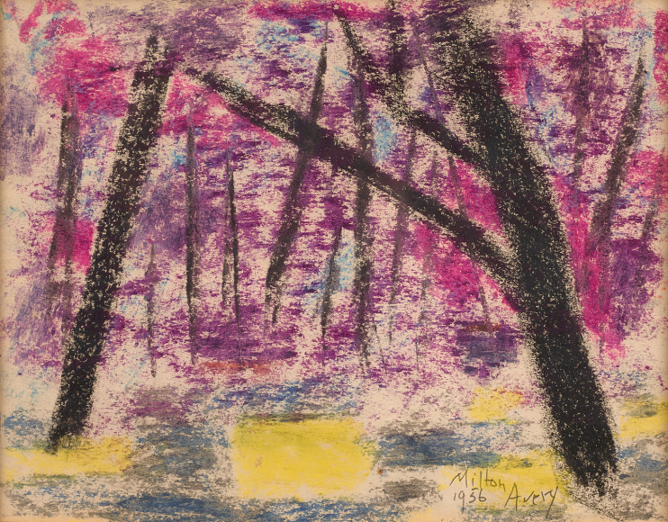 Milton Avery (1885-1965), Evening Forest, 1956
