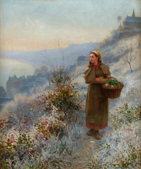 Dupré Daniel Ridgway Knight 油絵作品　フランス Daniel Ridgway Knight - Artvee
