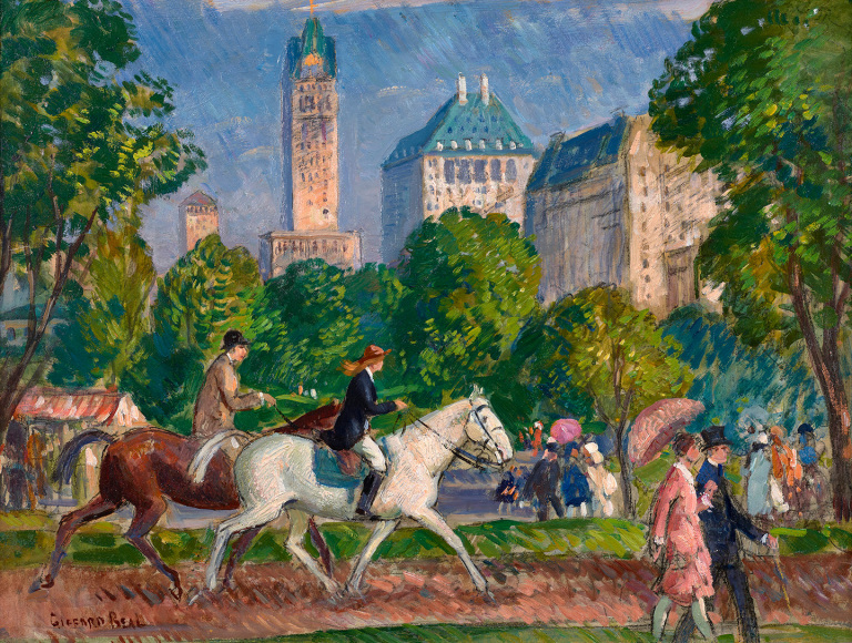 figures in landscape